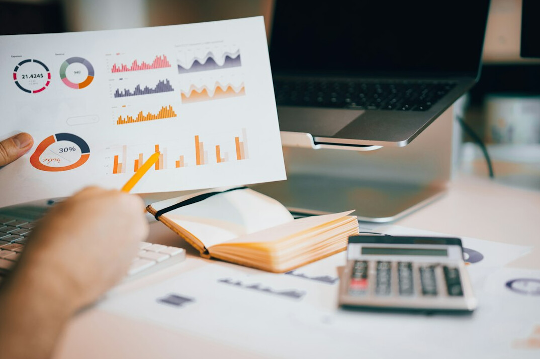 data analyst working